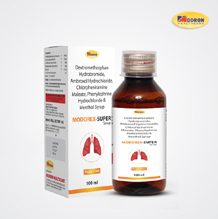  pcd franchise products in Haryana - Modron Healthcare -	syrup modorex super.jpg	